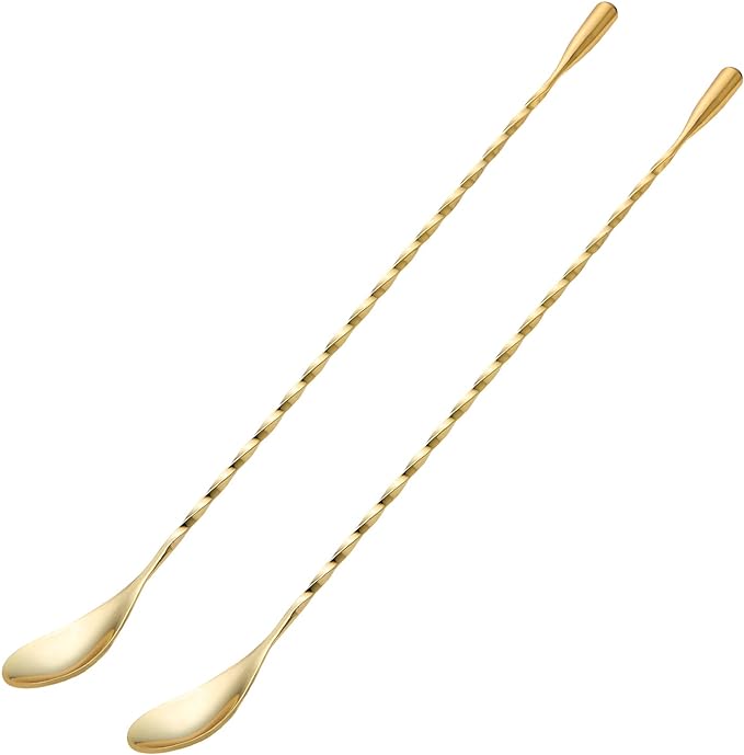 Gold Mixing Spoons